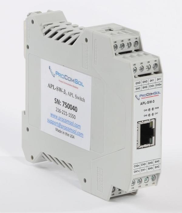 Image of Ethernet-APL Switch, 3 Channels