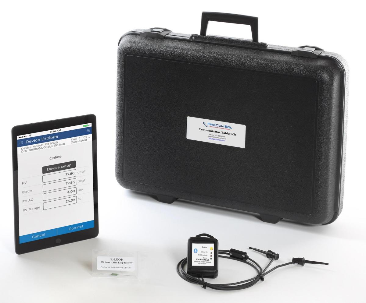 Image: DevCom.iOS, HART Communicator App, iOS